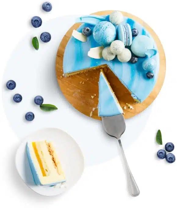 bakery cyan cake opt