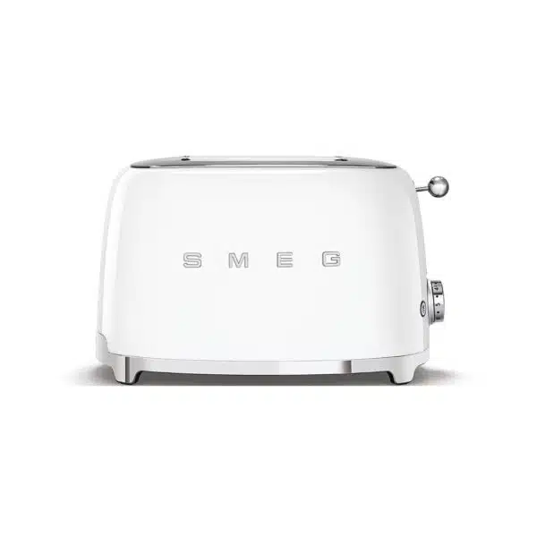 Smeg 50's Style Retro 2-Slice Toaster, White - Image 1