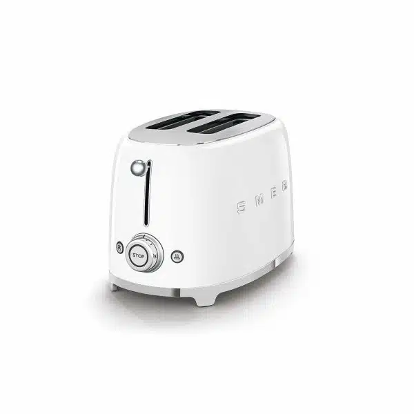 Smeg 50's Style Retro 2-Slice Toaster, White - Image 2