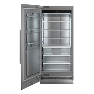 ثلاجة ليبهر 91 سم مدمجة بالكامل (بلت ان) من طراز مونوليث مزودة بتقنية بيو فريش سعة 542 لتر